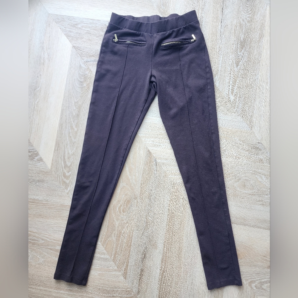 Skinny Legging Stretch Equestrian Riding Pants - Brown